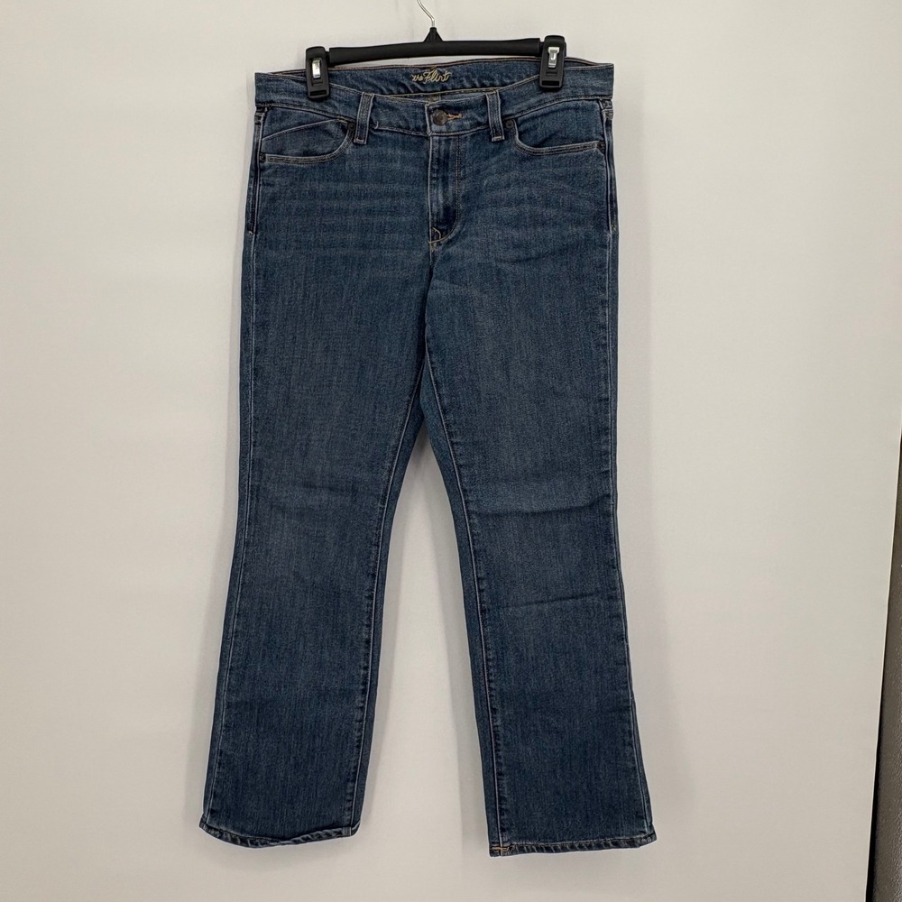 Old Navy The Flirt Jeans Womens 8 Short Dark Wash Bootcut‎ Stretch 562760-04-1